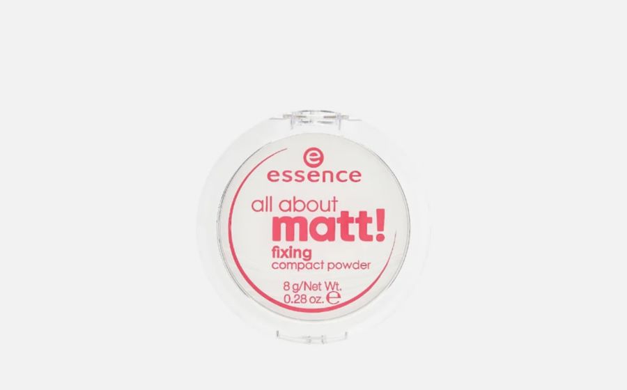 Матирующая водостойкая пудра Essence all about matt!