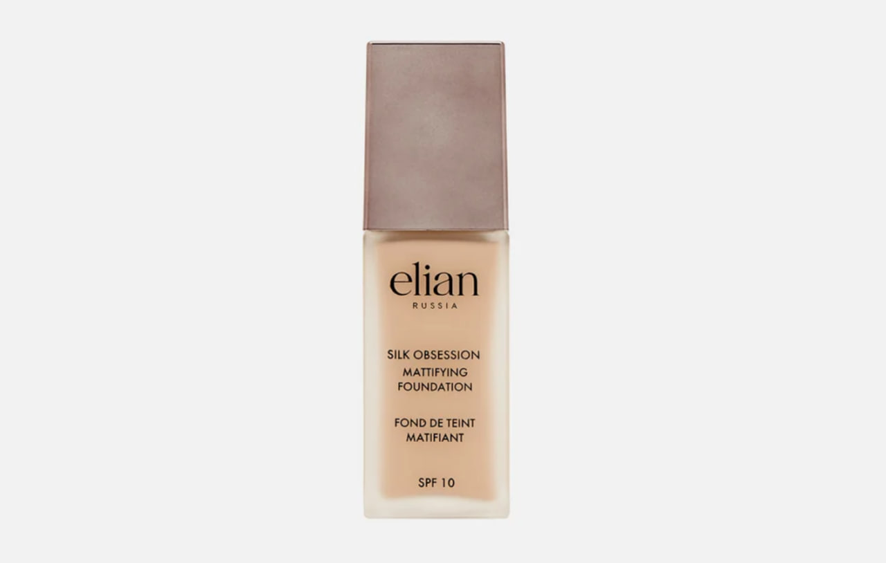 Тональное средство для лица ELIAN RUSSIA Silk obsession mattifying foundation
