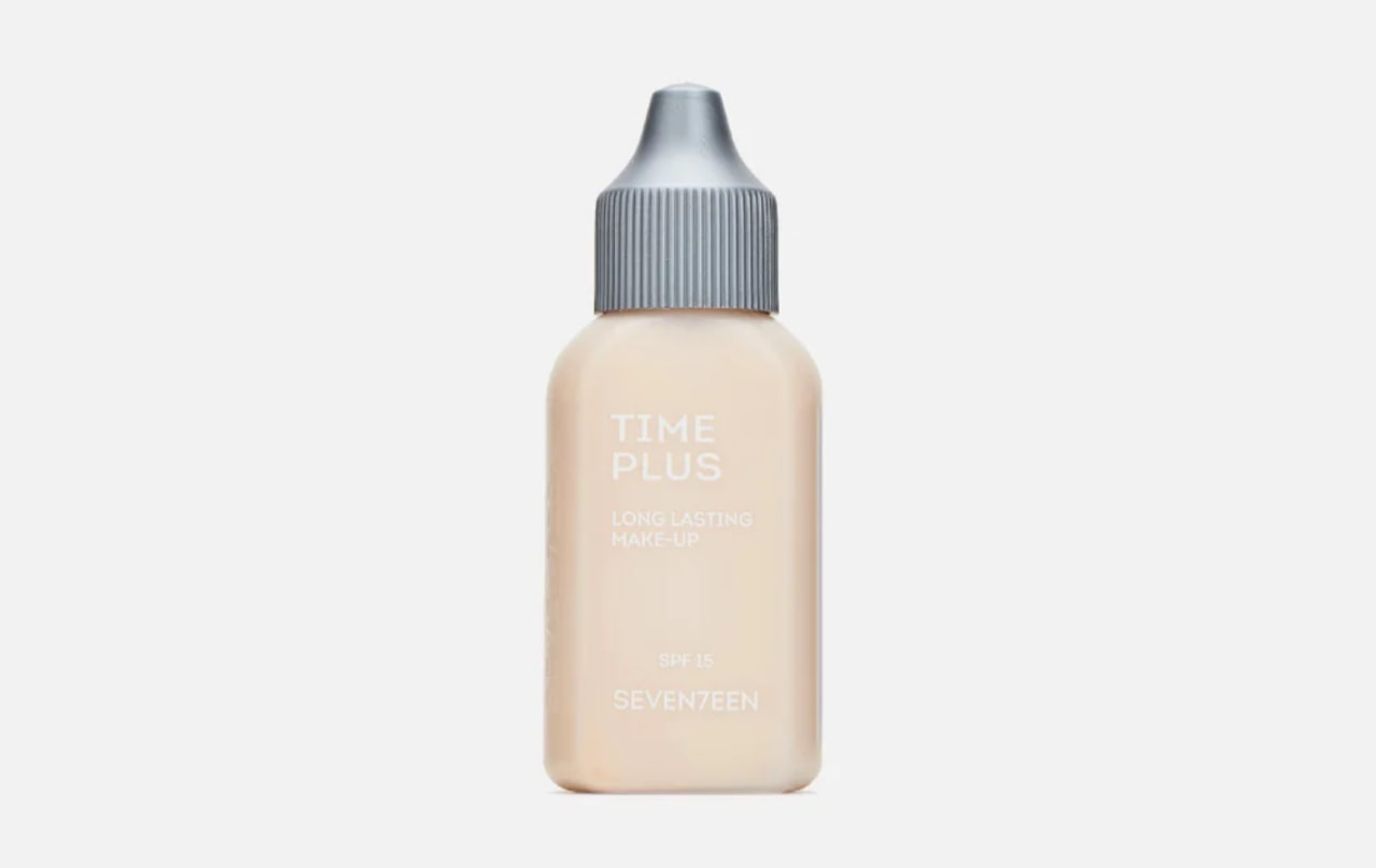 Тональный крем для лица SPF 15 SEVEN7EEN Time plus longlasting make up