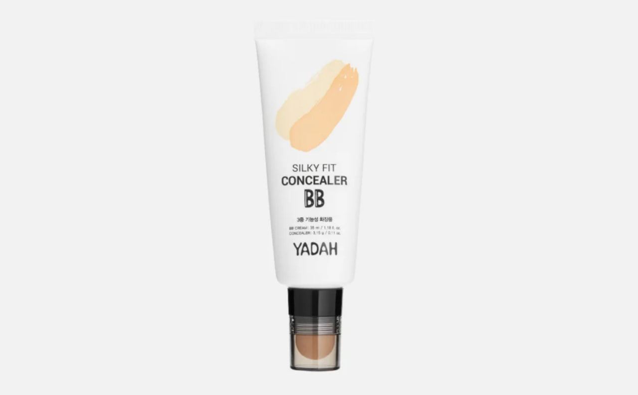 ВВ крем 2 в 1 Yadah SILKY FIT CONCEALER BB