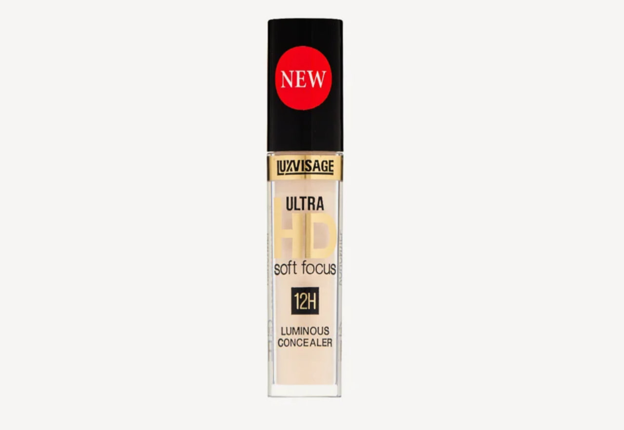 Консилер светоотражающий LUXVISAGE ULTRA HD soft focus 12H