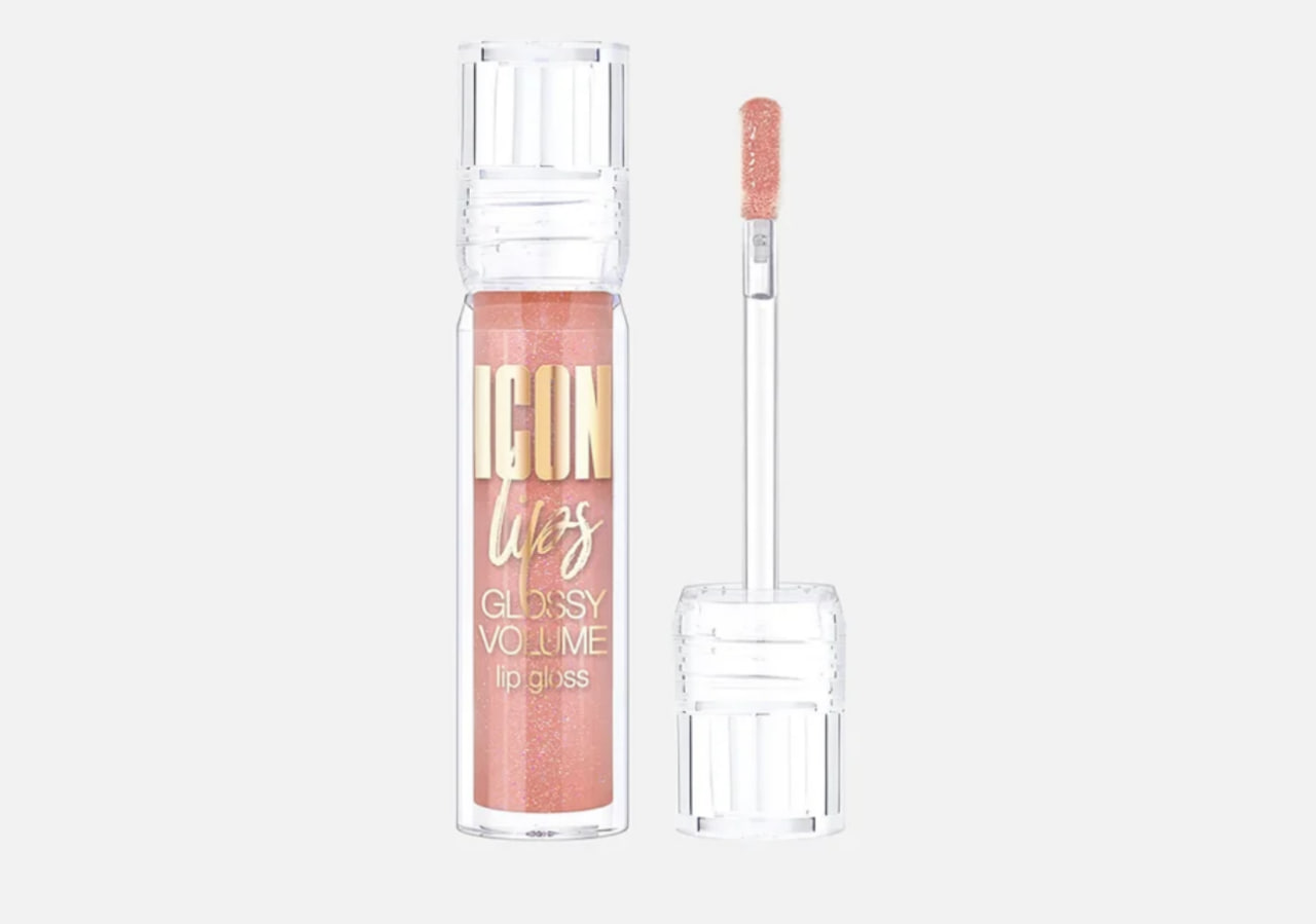 Блеск для губ с эффектом объема LUXVISAGE ICON lips glossy volume