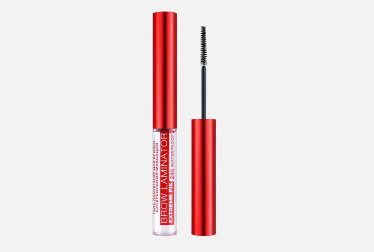 Гель-ламинатор для бровей LUXVISAGE BROW LAMINATOR & EXTREME FIX 24h